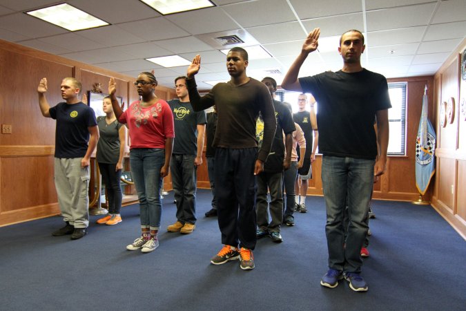 No, having COVID-19 doesn’t disqualify you from joining the military