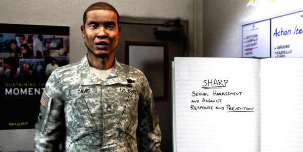 In The Army, Sexual Harassment Training Is Now Literally A Game