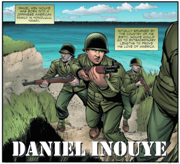 Medal of Honor recipient Daniel Inouye’s battlefield heroism gets the graphic novel treatment