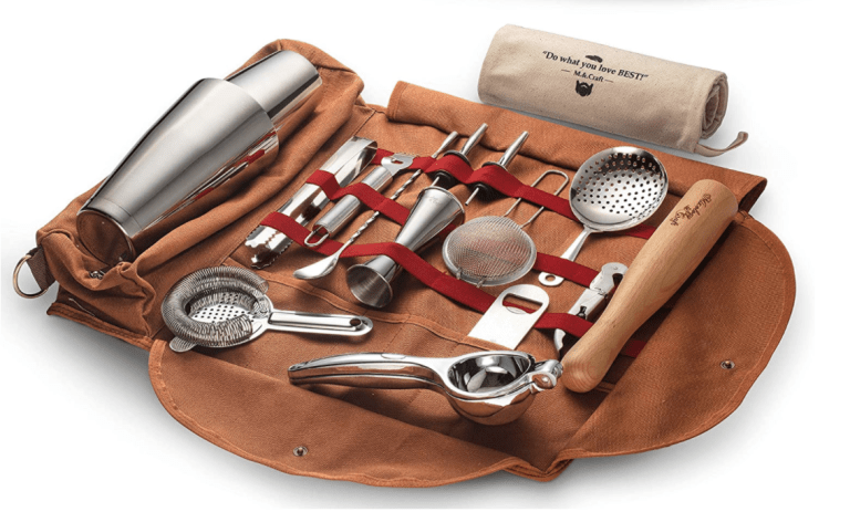 This sleek bar set will have you drinking like Ernest Shackleton