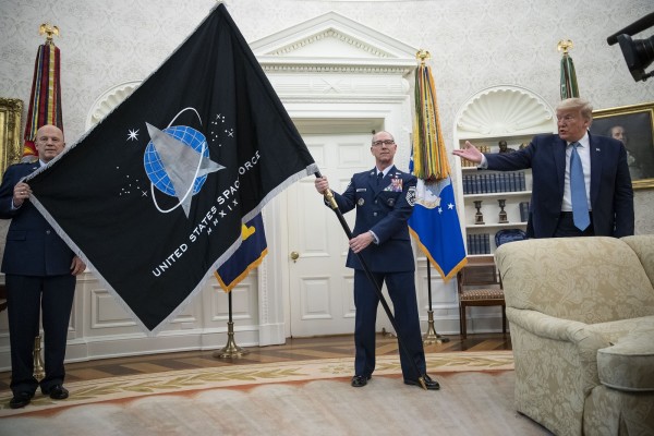 ‘Orbitons,’ ‘Startans’ and ‘The Final Frontiersmen’ are just a few of the rejected names for Space Force members