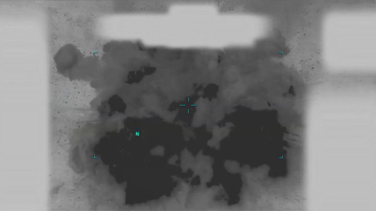 Watch an F-15 take out an ISIS ‘summer camp’ in rural Iraq