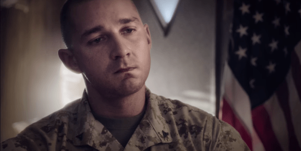 Can Shia LeBeouf Convey The Trauma Of Combat?