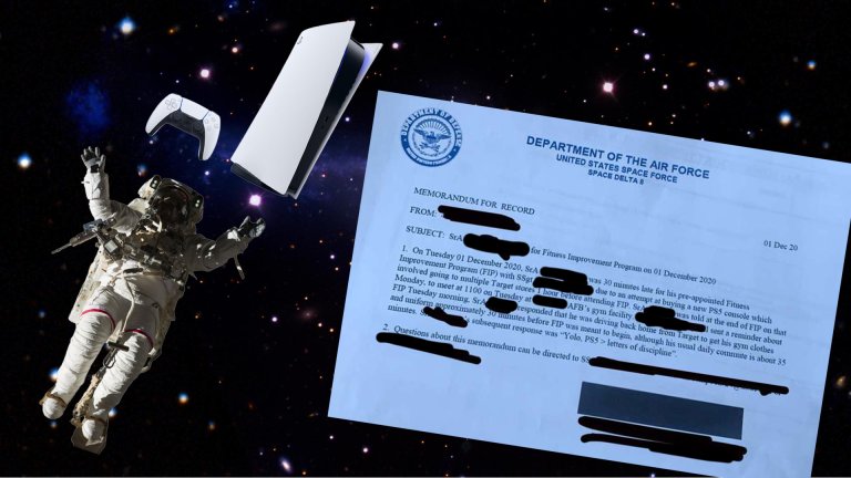 A Space Force member was busted down a rank for bailing on PT to get a PlayStation 5