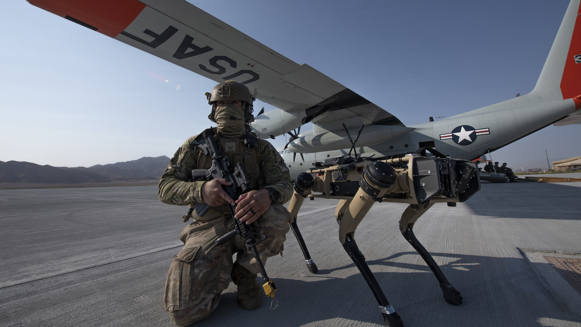 robot dogs Advanced Battle Management System Onramp 2
