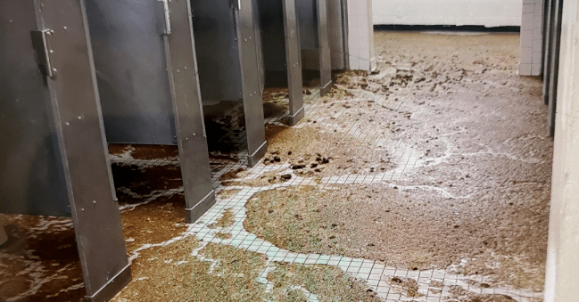 unsafe army barracks gross mold