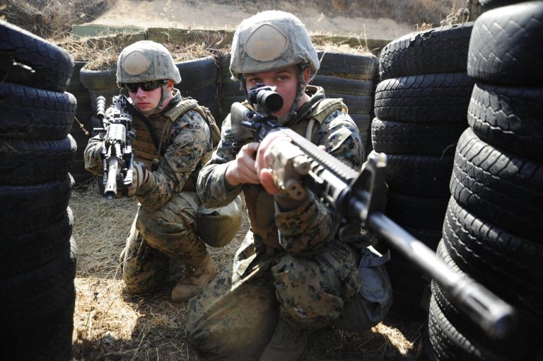 Marines send rapid reaction FAST security team to Haiti Embassy