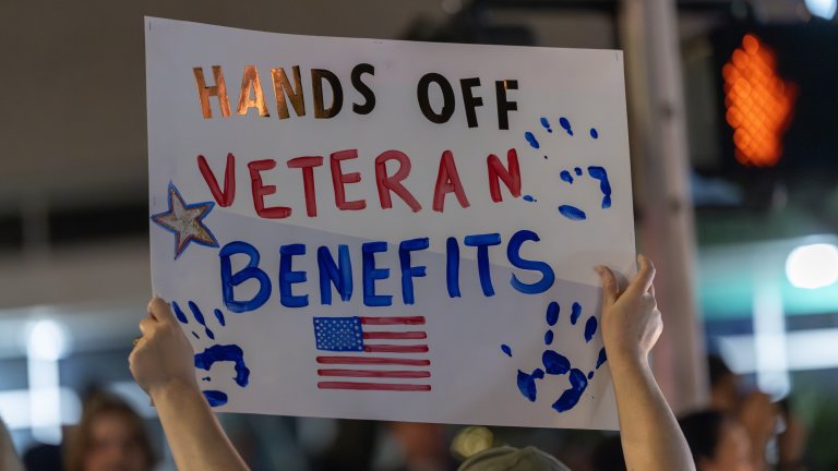 Vets hope thousands will rally against VA cuts in nationwide protests